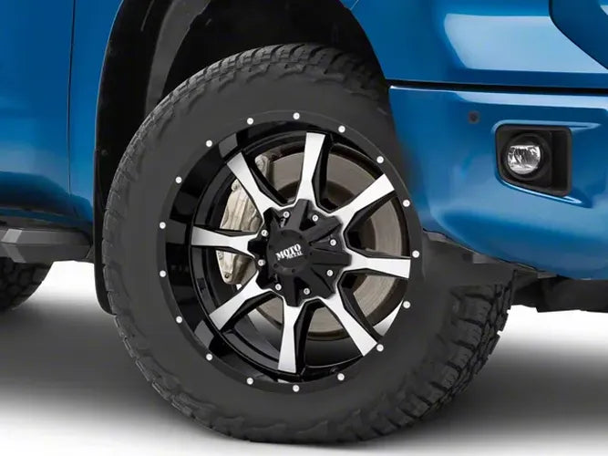 MO970 20x9 5x139.70/5x150.00 GLOSS BLACK W/ MACHINED FACE (18 mm)