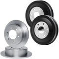R1 Concepts Brake Rotor Drum- Blank Fits Chevrolet LUV