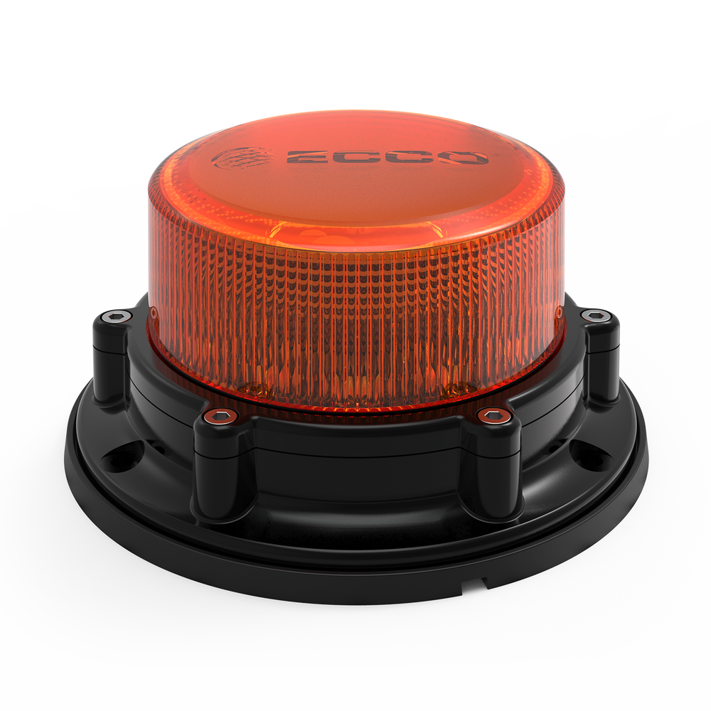 BEACON: LED HD BEACON 3 BOLT 1030VDC CLEAR LENS AMBER