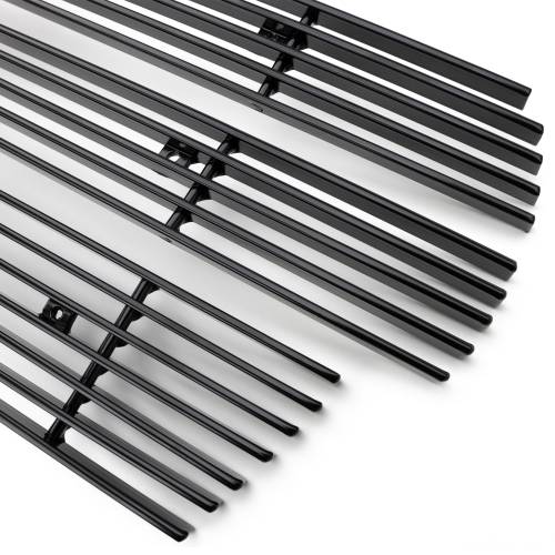 Billet Grille Black Aluminum 3 Pc Overlay