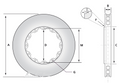 LH DDS Rotor 1.25in x 11.75in