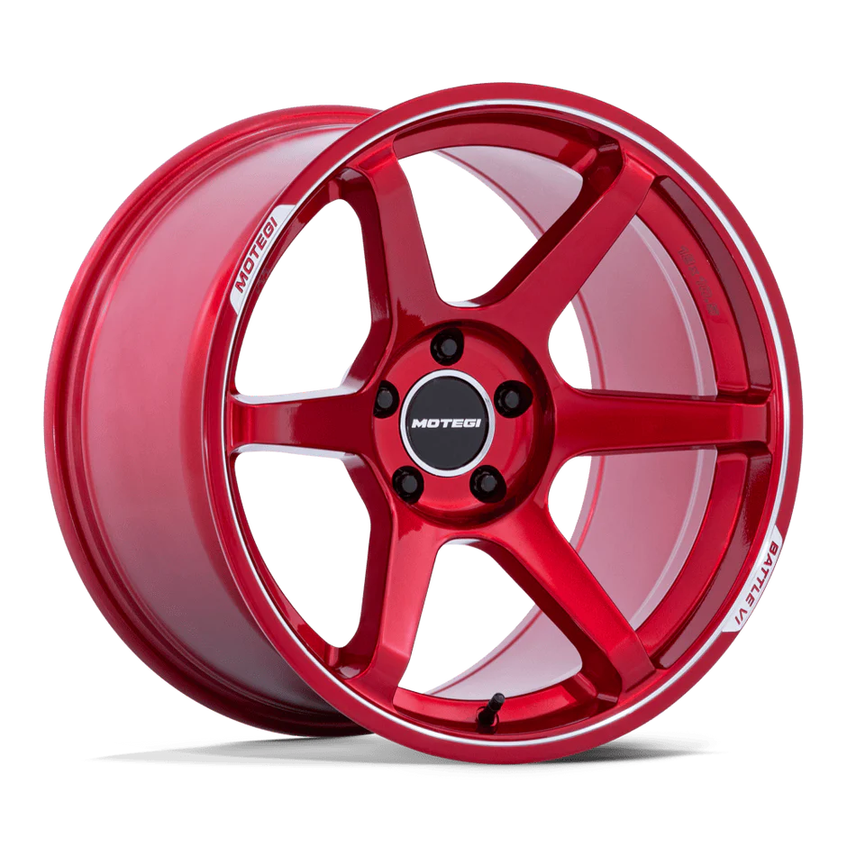Wheel Pros Motegi BATTLE VI 19X9.5 5X4.5 72 40 CHY-RD-MCH MR160QD19951240