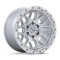 FUEL WHEELS SURGE 17X9 6X5.5 106 -12 G-SLV-MCH CAST ALUMINUM GLOSS SILVER W MACHINED FACE FC881SD17906812N