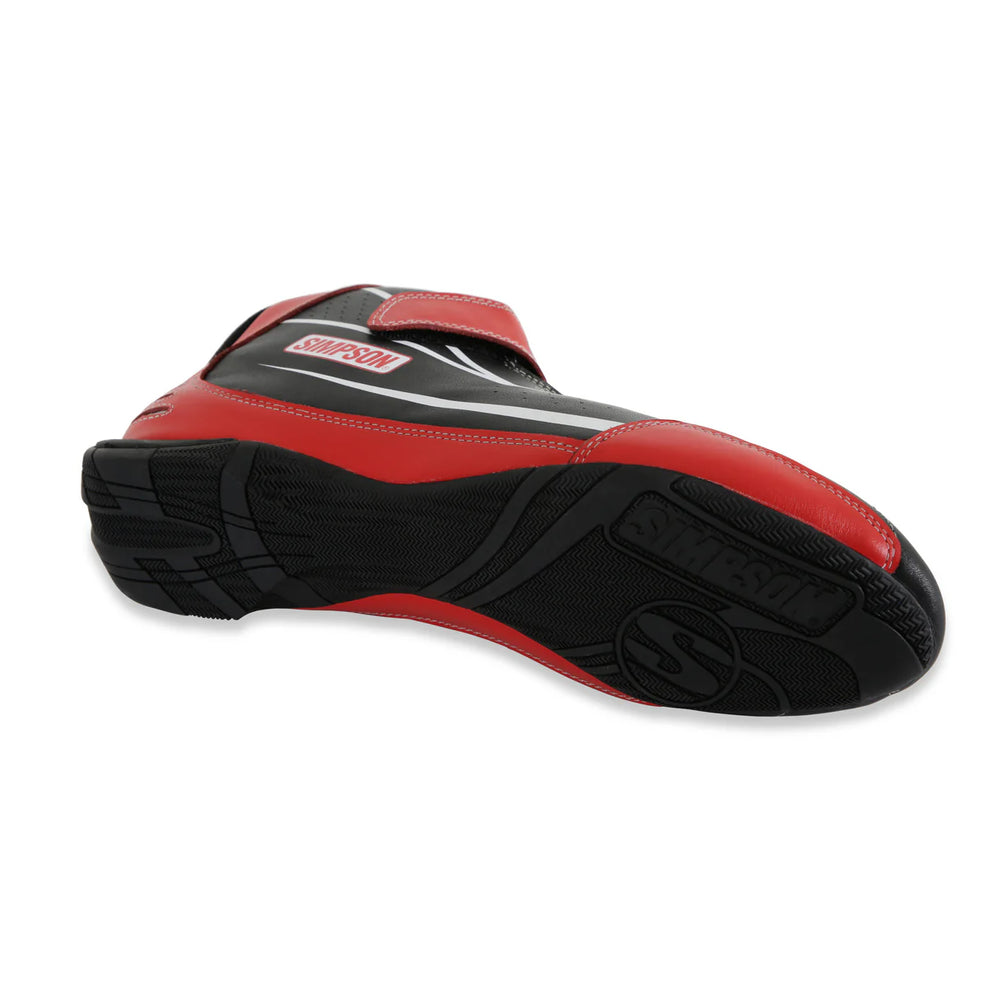 SUPERCOIL RACE SHOES BLACK/RED 10