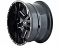 ION 141 17x9 / 8x170 BP / -12mm Offset / 125.2mm Hub Gloss Black Milled Wheel
