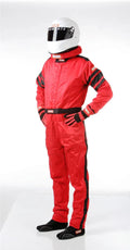 SFI-5 SUIT RED MEDIUM