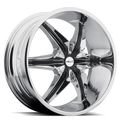 Wheel Pros Helo HE866 20X8.5 5X112/120 CHR/G-BLK 10MM HE86628559210