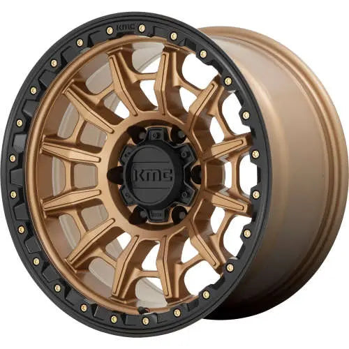 CARNAGE 16X8 6X5.5 00MM MATTE BRONZE W/ BLACK LIP