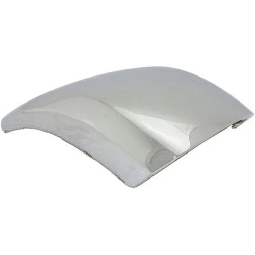LH FRONT BUMPER EXTENSION OUTER FACE BAR CAP CHR W/O FOG LAMP HOLES SILVERADO 1500 1213