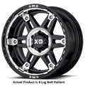 XD840 20X10 8X6.5 G-BLK MACH -18MM