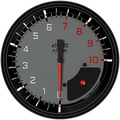 AUTO CROSS GREY 5IN TACH 10K