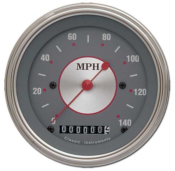 SILVER SERIES 3IN SPEEDO 140 MPH