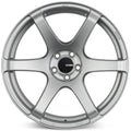 Enkei T6S 17x8 35mm Offset 5x114.3 Bolt Pattern 72.6 Bore Matte Silver Wheel
