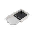 Heavy-Duty Cast Aluminum Deep Transmission Pan - Brushed - JL JT Jeep Wrangler - 850RE Transmission