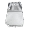 Heavy-Duty Cast Aluminum Deep Transmission Pan - Brushed - JL JT Jeep Wrangler - 850RE Transmission