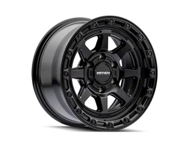 MAYHEM RIDGELINE 8306 SATIN BLACK 17X8.5 6-139.7 6MM 106.1MM