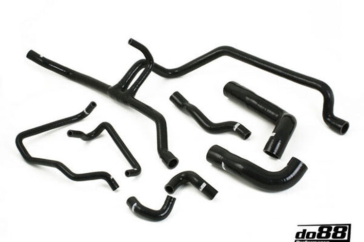 do88 90-96 BMW 320/325 2.0L/2.5L (E36) Coolant Hoses - Black