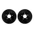 R1 Concepts Brake Rotor- D/S - Black Fits Buick LeSabre