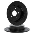 R1 Concepts Brake Rotor- D/S - Black Fits Buick LeSabre