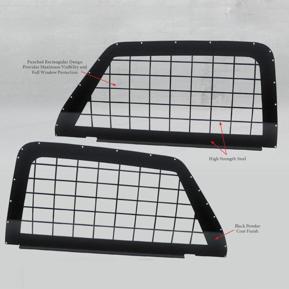 1820 F150 POLICE RESPONDER DEFENDER SIDE WINDOW GUARDS
