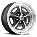 LEGENDARY WHEELS MAGNUM 500 17x8 5x114.3/5x4.5 +7.4MM OS GLOSS BLACK/MACHINED