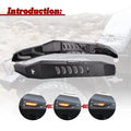 0718 WRANGLER FENDER FLARES W/ LED SEQUENTIAL TURN LIGHTS BLACK POWDER COATED