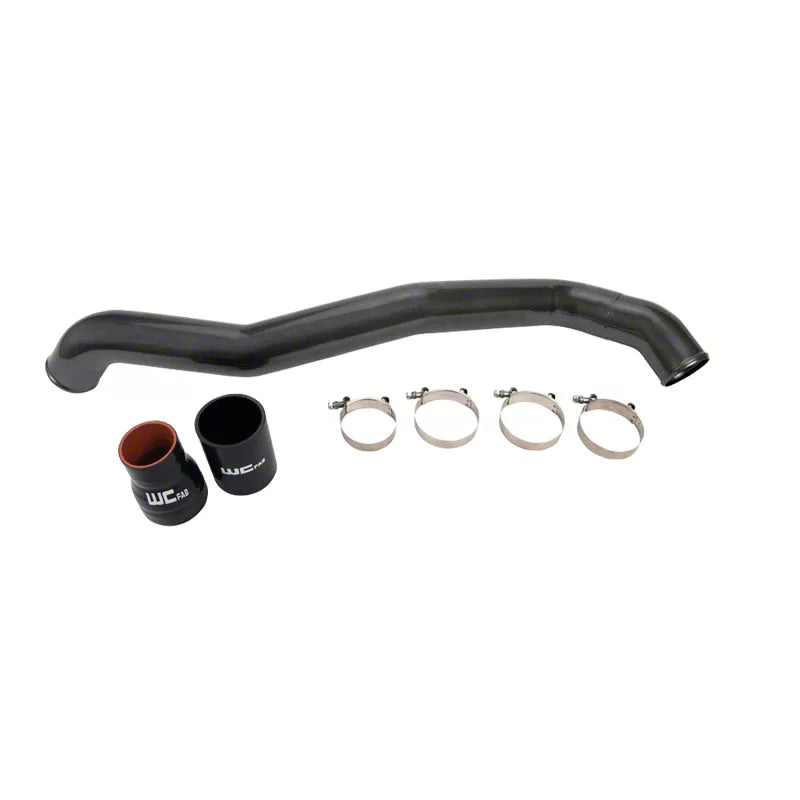 Wehrli Driver Side 3 in. Intercooler Pipe 11-16 Duramax LML Gun Metal Gun Metal 100353-GM