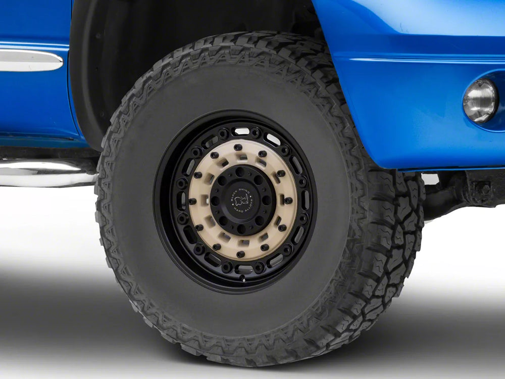 BRARS 17X9.5 5X5.5 D-SAND-BLK 0MM