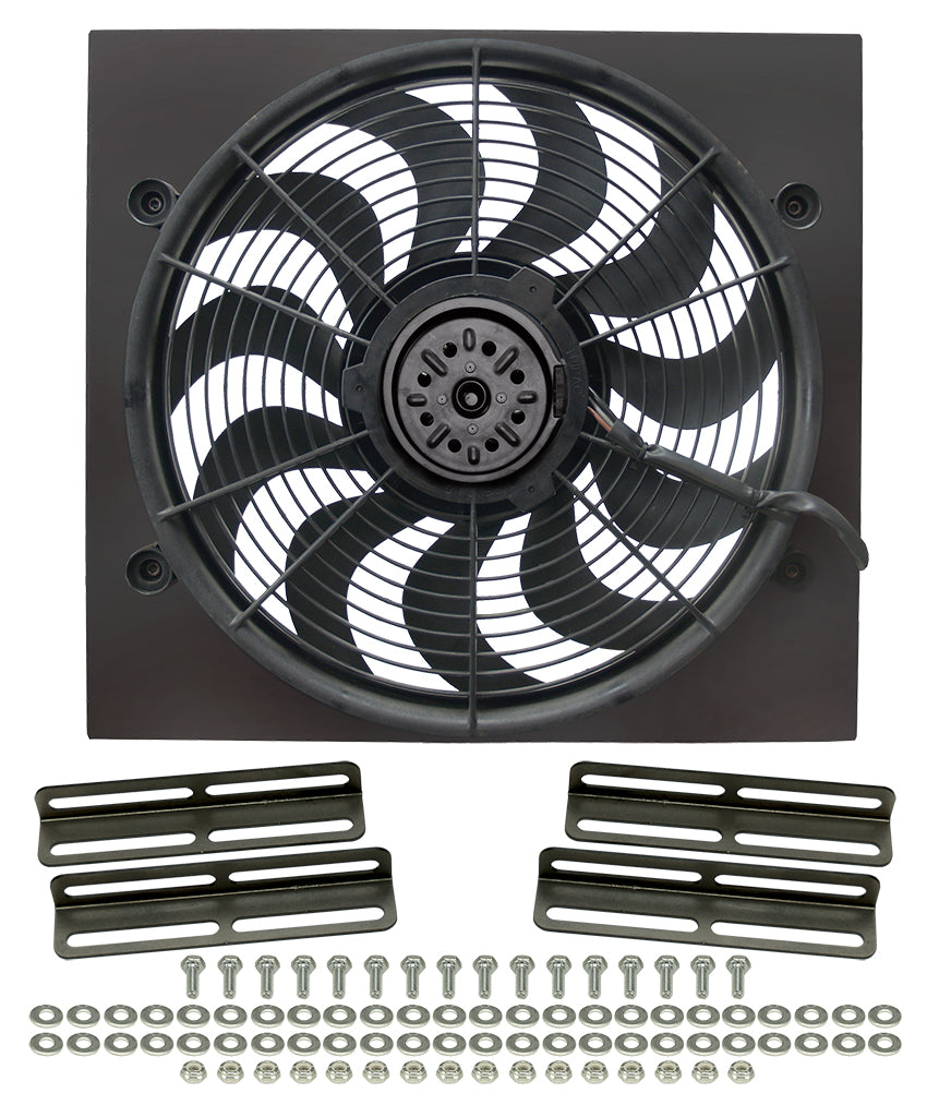~(14.5 lbs. 28X20X5)~ HO RAD Fan Metal Shroud Kit Puller Only