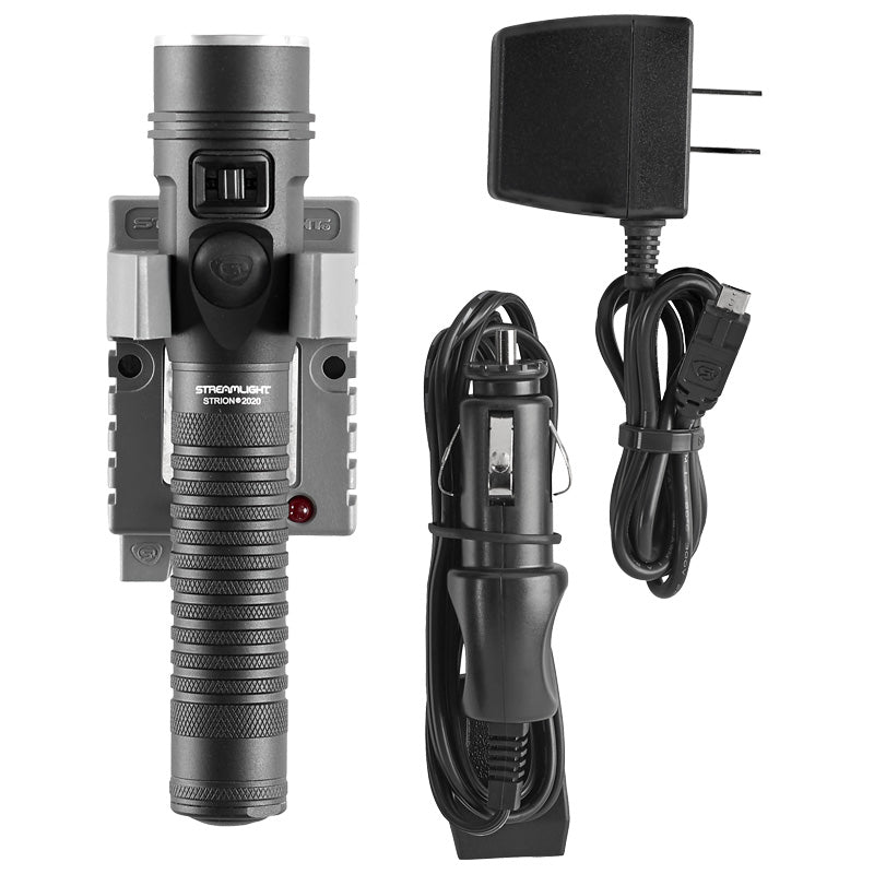 STRION 2020 RECHARGEABLE LED FLASHLIGHT 12V DC BLACK