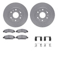 DFC 05-20 Cadillac Escalade ESV Front Geospec Rotors with 5000 Advanced Brake Pads w/Hardware