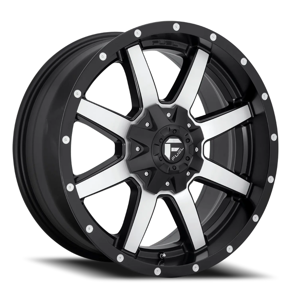 D537 20X10 8X180 MT-BLK-MACH -18MM