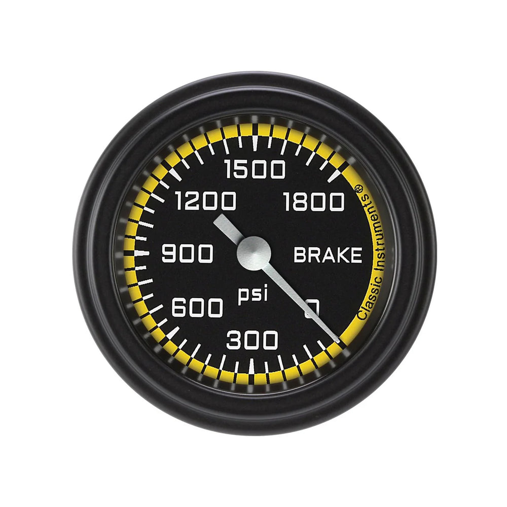 AUTO CROSS YELLOW 2IN BRAKE PRESSURE