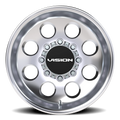 Vision Wheel 8-6.5 POL VIS MIDWAY 56VT7681P-16
