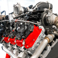 04.510 GM 6.6L DURAMAX VALVE COVER KIT BLACK W/ PILLARS