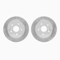 DFC 10-13 Suzuki Kizashi Rear Drilled & Slotted Geoperformance Rotors