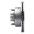 R1 95-07 Ford E-350 Econoline Front Left Drilled & Slotted Silver Brake Rotor
