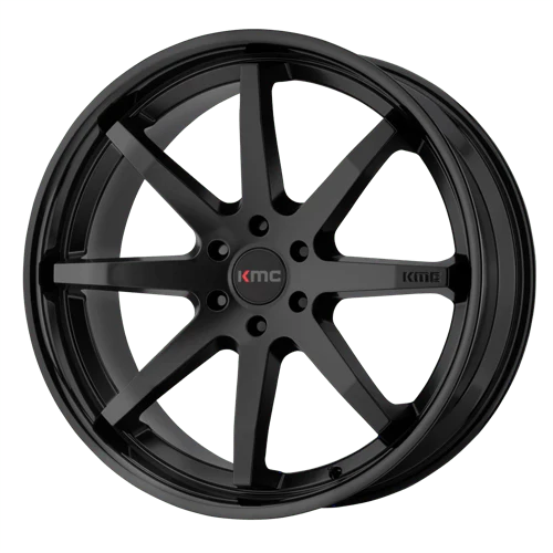 ~(38 lbs. 23X23X12)~ KM715 20X9 6X5.5 S-BLK G-BLK LIP 30MM