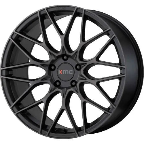 ~(28 lbs. 23X23X11)~ KM713 20X8.5 5X112 PHANTOM BLK 40MM