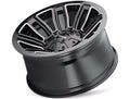 ~(44 lbs. 22X22X10)~ DECOY (8108) GLOSS BLACK/MILLED SPOKES 20X9 8-165.1/8-170 18mm 130.8mm