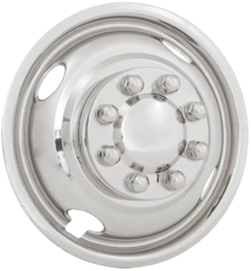 16IN/16.5IN 8LUG ON 6.5IN BC 4HH DUAL WHEEL UNILINER SIMULATOR SET