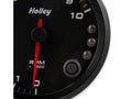 3-3/8 HOLLEY 10K TACH W/SHFT LGT-BLK