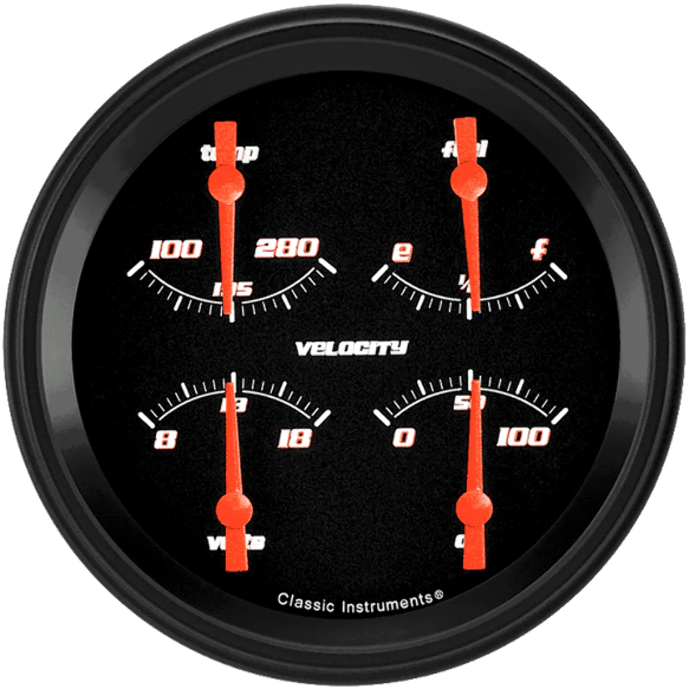 VELOCITY BLACK 5IN QUAD 0-90