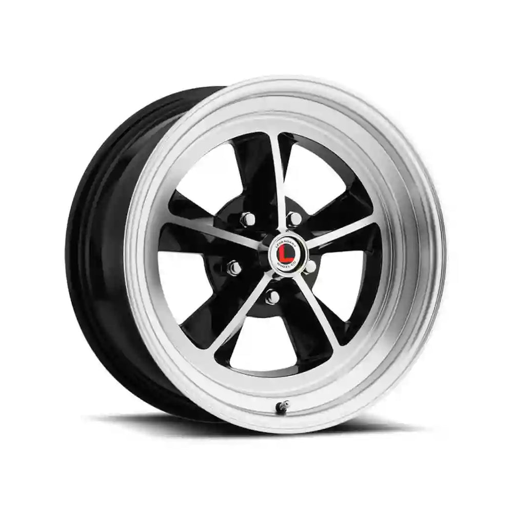 LEGENDARY WHEELS GT9 17x8 5x114.3/5x4.5 +6.9MM OS GLOSS BLACK/MACHINED