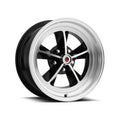 LEGENDARY WHEELS GT9 17x8 5x114.3/5x4.5 +6.9MM OS GLOSS BLACK/MACHINED