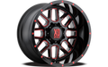 XD820 17X9 6X5.5 CHROME -12MM