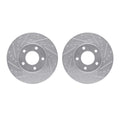 R1 Concepts Brake Rotor- D/S - Silver Fits Chrysler Town
