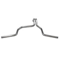 Pre-Bent Tailpipes 1987-1996 Ford F-150 2.5-Inch Dual Side Exit Aluminized Tailpipes Flowmaster