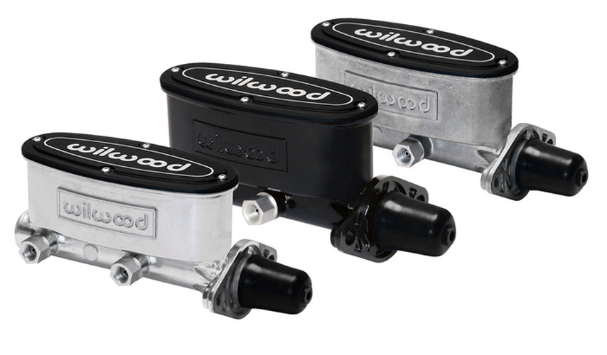 Wilwood Tandem M/C Aluminum 15/16in Bore - Black E-coat