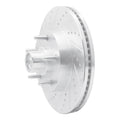 DFC 04-06 Ford E-150 Front Left Drilled & Slotted Silver Brake Rotor